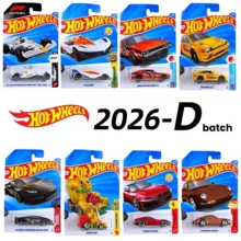 Hot Wheels 2026D 系列雷诺厢式货车玩具车，交通系列合金玩具车，适合男孩 - [26D-99]雷諾麵包車 - 查看 2