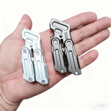 带旋转滑动功能的EDC玩具 - 创意金属桌面玩具，有助于集中注意力和进行动态游戏，是送给男士和办公室专业人士的绝佳礼物 - 彩色 - 查看 5