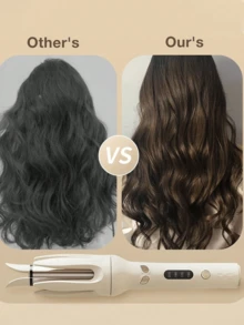 Automatic Curling Iron, Rotating Hair Curler, 4 Adjustable Temperature Settings, Fast Automatic Rotating Styling, Quick Heating, Easy To Use, Perfect Gift For Women. - Multicolor - View 3