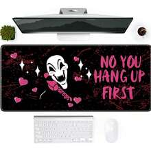 1pcDesk Mat, Gaming Large Mouse Pad For Desk, Computer Desk Pad, Mousepad With Non-Slip Rubber Base, Spill-Resistant XXL Keyboard Mat For Home Office Laptop, Blue Boho Rainbow - Multicolor - View 20