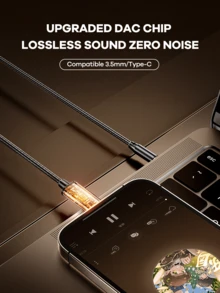 REMAX Type-C In-Ear Wired Earphones (With Microphone)Featuring Bass Stereo Noise-Isolating Design And Noise Reduction Function.Ideal As Sport Earphones Or A Gaming Headset, Compatible With IPhone, Android, Pixel, And Other Audio Recording Devices. - RM-670A - View 8