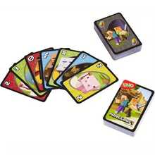 Mattel UNO - Classic Colour & Number Matching Card Game - 112 Cards - Customizable & Erasable Wild - Special Action Cards Included - Gift For Kids 7+ - Multicolor - View 7