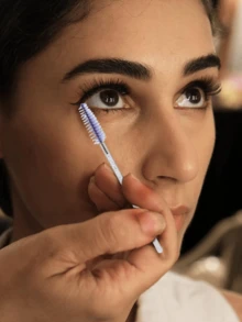 200/100/50/10支装一次性睫毛膏刷 散装睫毛膏刷 睫毛刷 化妆刷 睫毛刷 适用于睫毛嫁接、眉梳、眉刷、眼影刷、螺旋刷、螺旋刷（水晶薰衣草紫）、赠品 - 粉色 - 查看 3