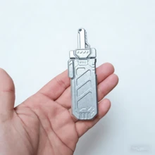 Juguete clicker de metal EDC - Gadget de enfoque táctil, decoración de escritorio de oficina, regalo adecuado para novio, padre - Multicolor - Ver 10