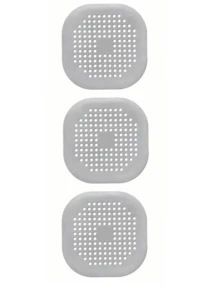 4/2/1个毛发收集器，方形淋浴地漏盖，带吸盘的硅胶毛发塞，水槽地漏过滤器，浴缸淋浴地漏塞，硅胶厨房异味塞，浴室配件，商业清洁服务/店铺。万圣节。圣诞节。