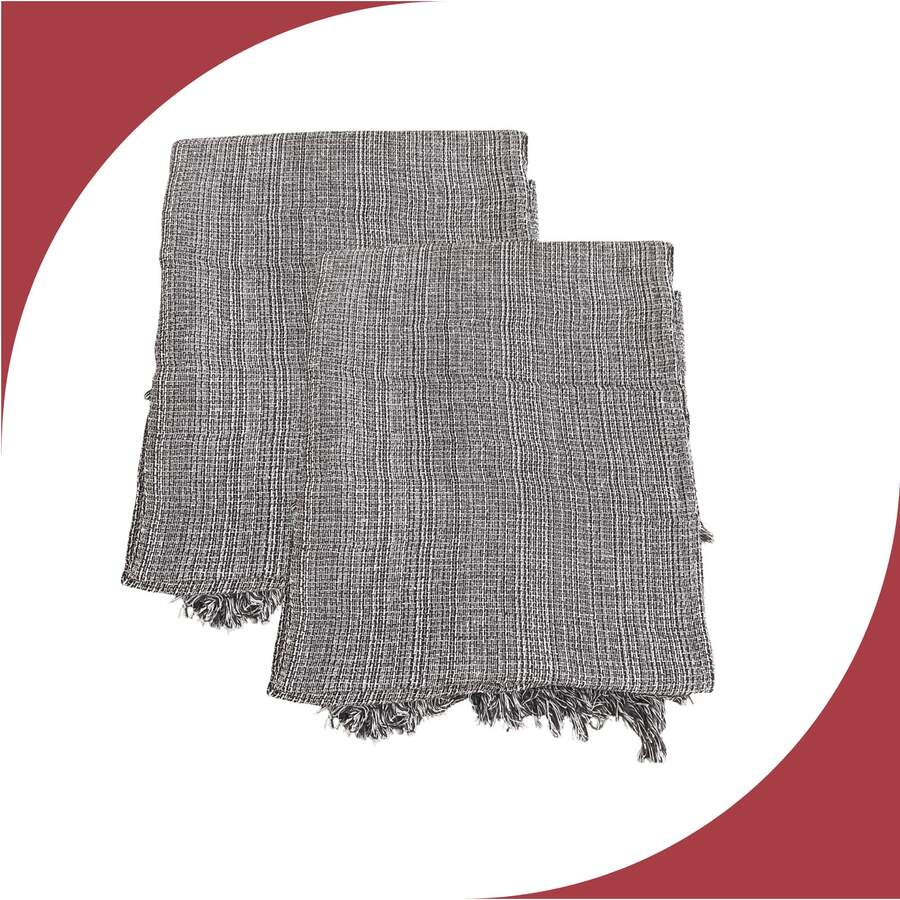 Set Of 2 Luxury Giant Sofa Throws 120x210 Decorative Protective Sofa Covers - 混合咖啡 - 查看 1