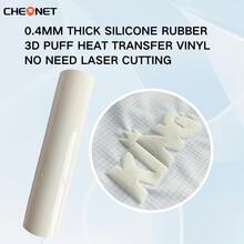 Pegatinas de vinilo con brillo 3D blanco CHEONET - Multicolor, adecuadas para camisetas DIY, bolsas, decoraciones navideñas, suministros para bodas DIY, vinilo de transferencia térmica para todas las máquinas de corte, fácil de cortar - Multicolor - Ver 111