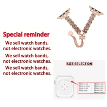 全新表带，兼容 4/5/6/7/8/SE，新款手镯式表带，女士银色手镯式表带，采用钻石花朵设计，搭配螺旋金属表带，兼容 38/40/41/42/44/45/46/49毫米表带，兼容 Ultra/SE/1/2/3/4/5/6/7/8/9/10系列，时尚优雅，适合日常、休闲、商务场合。