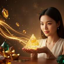 Collectible Energy Sculpture: Encounter It To Know The Master Of Aura - Yellow - View 5