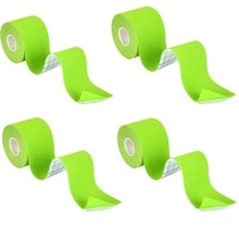 4-Piece Set Of Sports Tape Muscle Patches, Four-Color Muscle Patches Set, Elastic Sports Athletic Gear Muscle Effect Tape Chest Patches Muscle Patches - Multicolor - View 10