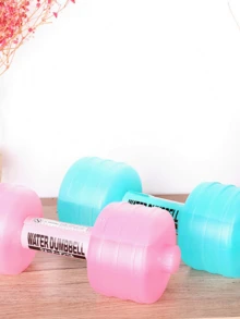 1/2pcs 1000ml Adjustable Weight Dumbbell Fitness Equipment, Water-Filled Dumbbell, Suitable For Home Gym Training, Plastic Water Bottle, Can Be Used For Workout And Yoga Training (Unwatered During Transportation, Need To Fill Water By Yourself) - Fitness Accessories