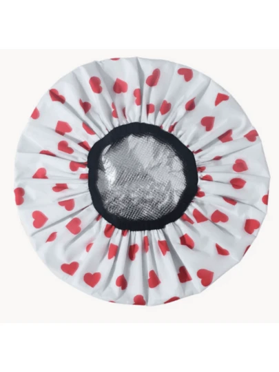 升级版蒸汽美发帽 - 无需电池，低刺激护发帽，深层滋润并吸收营养，适合所有发质（直发/波浪/卷发），家用和沙龙两用，男女通用，时尚设计，佩戴舒适，透气面料