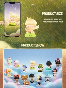 DIMOO Companion Series Blind Box Collectible, Cartoon Figure Statue Decoration, Home And Bedroom Display Ornament, Blind Box Figure Toy, Surprise Gift For Theme Parties, Birthdays, Christmas, And Friends - Multicolor - View 4