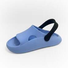 Boys' 2-In-1 Cloud Flip-Flops With Strap – Lightweight, Non-Slip And Comfortable - Cappuccino - Xem 3