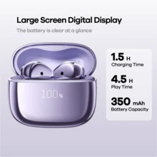 REMAX Bluetooth Earphones With Wireless Noise Cancellation, In-Ear Design.Couples In-Ear Music Headphones With Sport Mini Earbuds, Support HIFI Dolby Bass And 9D Stereo Sound.HD Call Function, Compatible With Android Phones And Gaming Devices. - CozyBuds W35 - View 6