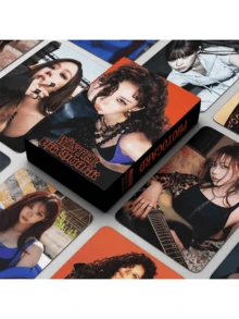 AESPA Dirty Work Acrylic Keychain Stand, KARINA/GISELLE/WINTER/NINGNING Holographic Card, 5pcs Star Photo Cards, Sooin/Gwoon/Anna/Marin/Ella Gross K-POP Fan Merchandise, Suitable For Christmas, Eid Al-Adha, Valentine's Day Gifts, Accessories - Multicolor - View 23