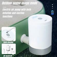 RAF Máy bơm chân không 2 trong 1 với chức năng hút chân không và bơm hơi, thiết kế nhỏ gọn, dùng để bơm và xả hơi cho phao bơi, nệm hơi, đệm, đồ bơm hơi, túi đựng đồ hút chân không và quần áo. Sử dụng trong nhà bếp. Ưu đãi đặc biệt mùa xuân/hè. - Xám - Xem 4