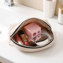 Double Hole Square Pencil Sharpener, Suitable For Eyebrow Pencils, Lip Liners, Etc. Compact And Portable, Ideal As Makeup Accessory, Travel Item, Bedroom Decor, Christmas Gift, Gift For Her - Multicolor - View 4