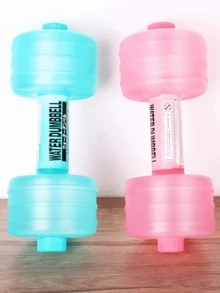 1/2pcs 1000ml Adjustable Weight Dumbbell Fitness Equipment, Water-Filled Dumbbell, Suitable For Home Gym Training, Plastic Water Bottle, Can Be Used For Workout And Yoga Training (Unwatered During Transportation, Need To Fill Water By Yourself) - Fitness Accessories