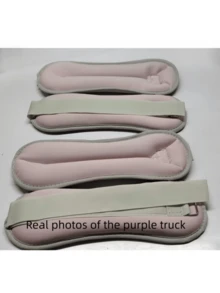 2pcs Ankle/Wrist Weights, Suitable For Ballet, Dance And Workout Training To Improve Ankle And Wrist Strength [Actual Item Slightly Pinkish, Color Difference Exists]