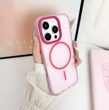 Luxury Transparent Magnetic Wireless Charging Phone Case, Compatible With IPhone 17, 17 Pro, 17 Pro Max, 16, 15, Pro Max, 16 Plus, Protective Shock-Proof Frame,Gifts For Winter, Christmas, Valentine's Day, And New Year's Eve Are Suitable Both For Personal Use And As Gifts. - 彩色 - 查看 28