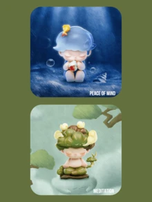 DIMOO Companion Series Blind Box Collectible, Cartoon Figure Statue Decoration, Home And Bedroom Display Ornament, Blind Box Figure Toy, Surprise Gift For Theme Parties, Birthdays, Christmas, And Friends - Multicolor - View 8