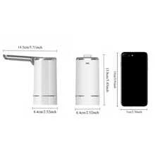 Mini Smart Multi-Gear Foldable Automatic Water Pump, Portable Type-C Rechargeable Electric Water Dispenser