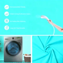 Mint Blue Photography Backdrop Cloth, Light Blue Photography Background Screen, Light Blue Photography & Videography Studio, Shooting, Zoom Backdrop (Excluding Stand And Clips) - Mint Blue - View 3