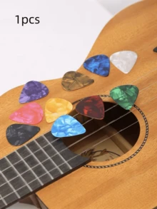 A Mini Guitar, Ukulele (Pick Included As A Gift). This Mini Guitar Instrument Is Ideal For Beginners And Serves Perfectly As A Ukulele Practice Instrument. Equipped With 4 Guitar Strings, It Produces Clear And Crisp Sound. It Is The Perfect Gift Choice – A Musical Present That Is Portable, Stylish, And Lightweight. - Multicolor - View 13
