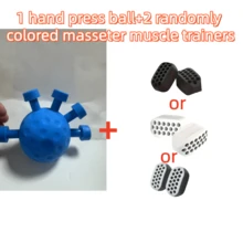 3pcs/Set Hand Grip Strengthener, Arm Muscle Trainer, Face Exerciser - Multicolor - View 10