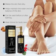 1 Aceite Corporal Hidratante: Hidrata y nutre la piel con suavidad para masajes diarios. Ligero y suave. Aceite Corporal Reafirmante de Rosa: Hidrata, suaviza y reafirma la piel. Ideal para hidratación y masajes diarios, dejando la piel radiante. De secado rápido, no pegajoso, proporciona 12 horas de hidratación continua. Ideal para piel sensible, piel suave, regalo de Navidad y cuidado de la piel para otoño/invierno. - Negro - Ver 8