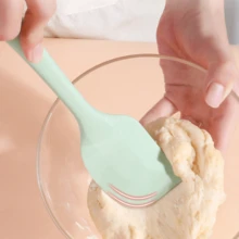 4pcs/1pc Silicone Spatula For Cream, Jam And Butter, Easy To Clean, Suitable For Home, Restaurant, Dessert Shop, Baking Kitchen Tool Set Back To School - 彩色 - 查看 7