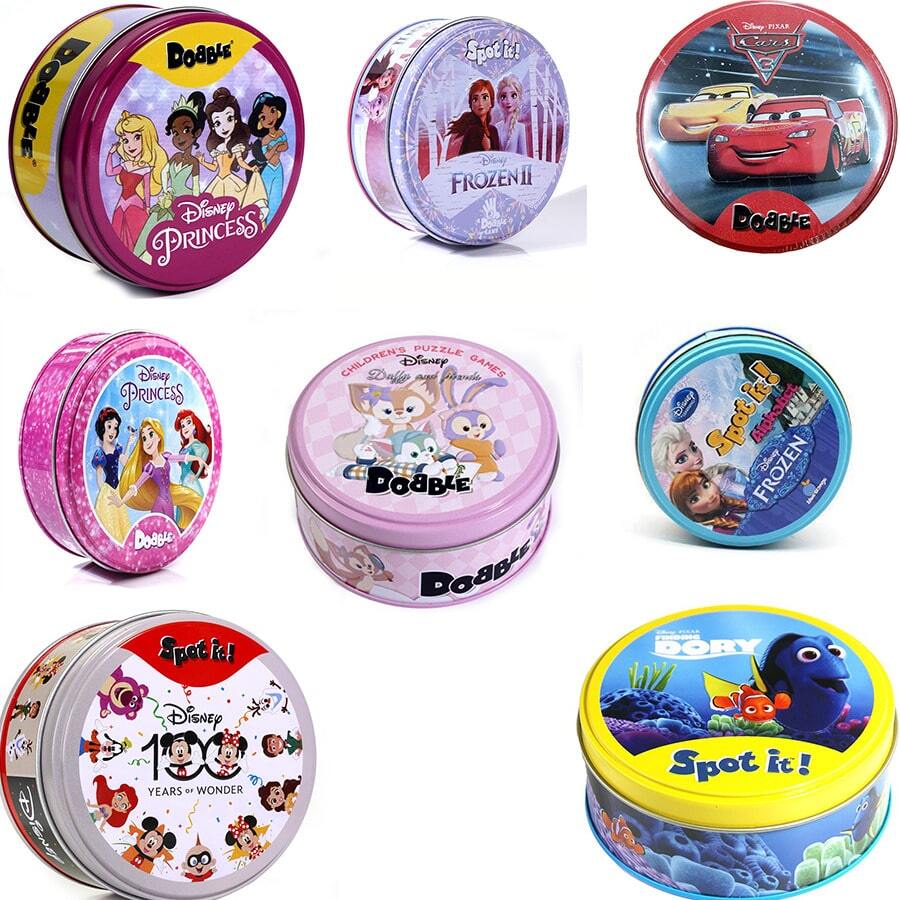 圣诞礼物，家庭聚会找不同卡牌游戏，适合2-8人，趣味多人游戏，是家庭聚会、派对、情人节礼物、生日礼物的理想之选。 - 彩色 - 查看 1