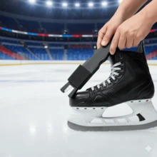 1pc Ice Skate Blade Sharpener Tool - Ice Skate Sharpener, Handheld Sharpening Tool For Ice Hockey And Figure Skating, Made Of ABS Material, Red And Skating Blade Sharpener | Compact Design | ABS