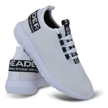 Impulse Men's Running Shoes, Easy-To-Wear, Sports Shoes For Running And Walking, Anti-Impact, Breathable, Soft, Ultra-Lightweight - trắng - Xem 4