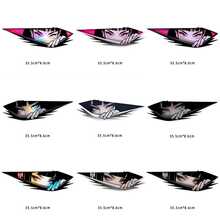 2D Anime Car Sticker, Japanese Cartoon Girl Vinyl Decal For Car Exterior, Motorcycle, Electric Scooter, Computer Case Decoration, Waterproof And Sunproof Material Won't Damage Car Paint, Creative Itasha Style Accessory To Add Personalized And Visual Impact For Anime Fans And Car Modification Enthusiasts - Multicolor - View 10