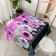 Bộ 20 khăn trải bàn mùa xuân, họa tiết hoa cúc màu hồng và tím rực rỡ, nền chuyển màu với các chi tiết hoa văn trang nhã, hoàn hảo cho trang trí ngày lễ, nhà bếp, tiệc ngoài trời, trang trí nhà cửa, quà tặng cho người thân yêu, trang trí nhà mùa xuân. - Nhiều màu - Xem 8
