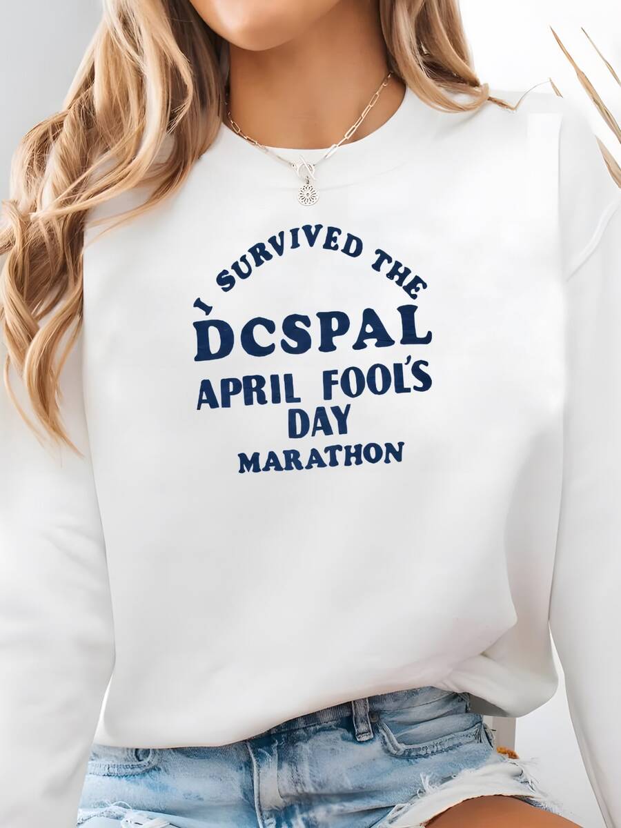 Women Plus Size Sports Sweatshirts - 白色 - 查看 1