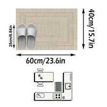 1pc Vintage Moroccan- Floral Striped Area Rug/Carpet/Doormat/Runner, Soft Washable Rug For Bathroom, Kitchen, Entryway, Hallway, Bedroom, Living Room, All Season Home Decor - Multicolor - View 17