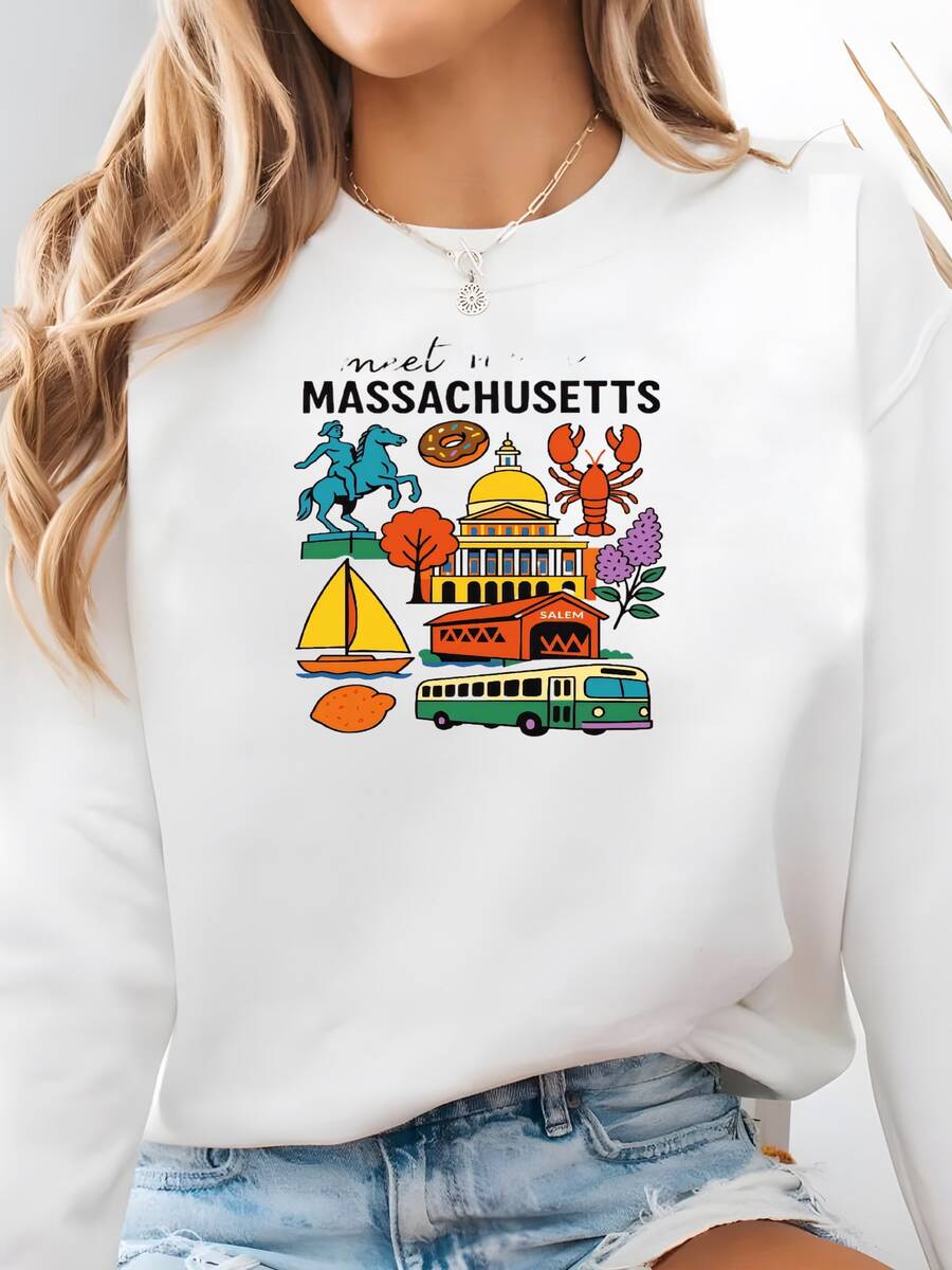 Women Sports Sweatshirts - White - View 1