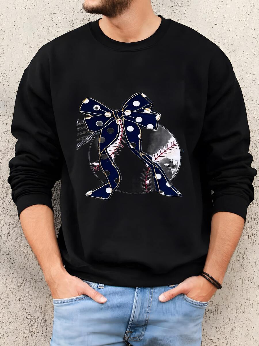 Hombres Crear Una Sudadera De Béisbol O Softbol Personalizada, Sudadera De Softbol Personalizada, Camisa De Béisbol, Camisa De Softbol, Sudaderas De Equipo. Sudadera - Negro - Ver 1