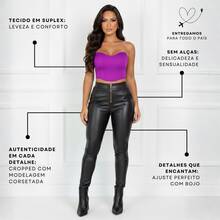 Women Tops - 紫色 - 查看 4