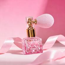 1pc Refillable Glitter Powder Spray Bottle With Airpump (DIY Refill Bottle), Pressing Spray Perfume Bottle, Portable Travel Pearlescent Makeup Mist - Multicolor - View 13