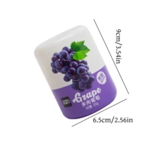 1pc Fruit-Scented Solid Air Freshener, Car Dashboard Ornament, Car Interior Fragrance, Car Odor Eliminator, Suitable For Car Fragrance And Home Deodorizing, Multiple Scents Available, Women's Car Accessories, Car Decoration, Suitable For Bedrooms, Wardrobes, Bathrooms