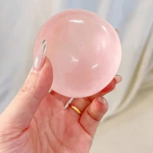 1个/2个可塑形慢回弹蓝色椰子油手工挤压球，6厘米圆形麦芽减压挤压玩具，适合作为理想的节日礼物、趣味可爱礼物、生日礼物、复活节礼物、万圣节礼物、圣诞节礼物、派对礼品填充物。 - 彩色 - 查看 6
