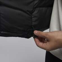 Nike Jordan Flight Loose-Fitting Warm Zippered Down Jacket For Men, Black