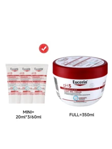 Eucerin Soothing Moisturizing Body Lotion, PH5 Mild Acid, Panthenol B5, Hydrating & Nourishing For Dry Skin, Autumn/Winter - Sữa dưỡng thể 20ml*3 - Xem 7