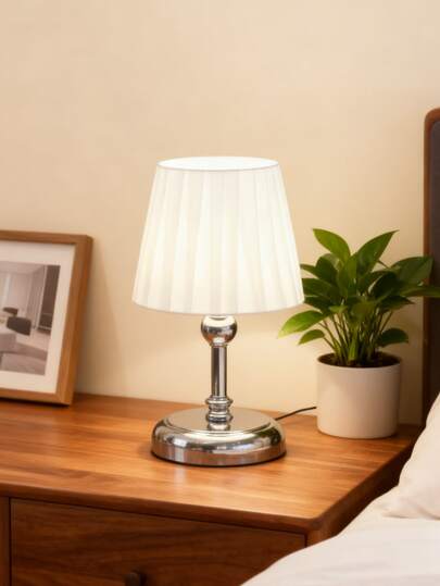 1pc Minimalist Desk Lamp, Multifunctional Classic Table Lamp With Warm Light, USB Powered Reading Light Suitable For Modern, Nordic, Homestay, Restaurant, Camping, Bedside