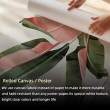 1 Tranh canvas không khung hình lá chuối hồng nhiệt đới, tranh nghệ thuật lá cọ, trang trí màu hồng, phong cách căn hộ, tranh nghệ thuật treo tường làm quà tặng, tranh treo tường cho phòng ngủ, phòng khách, ký túc xá, phòng tắm, phòng ăn, hành lang, trang trí nhà cửa và ký túc xá. - Nhiều màu - Xem 9