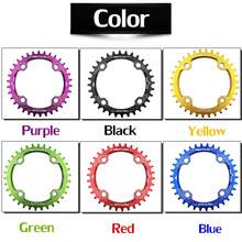 MOTSUV 104 BCD Mountain Bicycle Round Oval Chainring Narrow Wide Chainwheel 32T/34T/36T/38T Cycling Star Ring Crankset Part Set - Multicolor - View 5